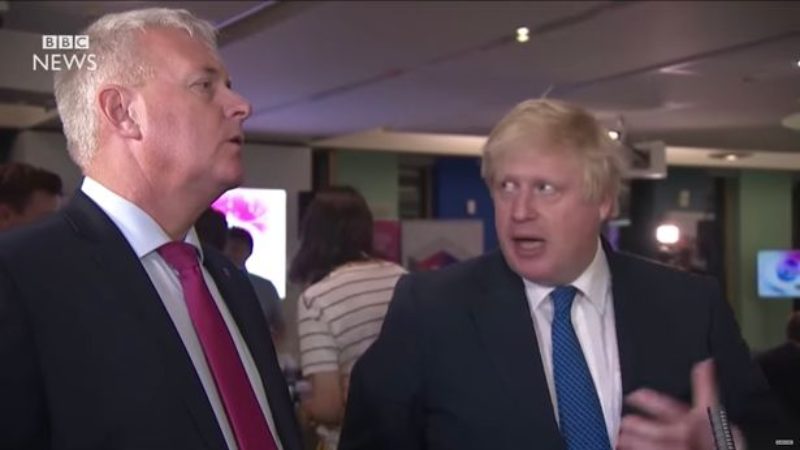 Ian Lavery debates with Boris Johnson before becoming Prime Minister on BBC in 2017